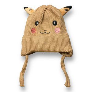 Baby toddler Winter Beanie Hat - Beige